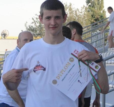 Krzysztof Żebrowski to niezwykle utalentowany lekkoatleta Macovii.