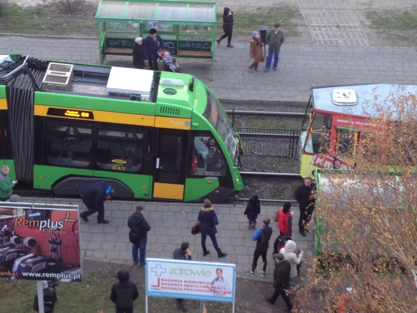 Zderzenie tramwajów na Polance