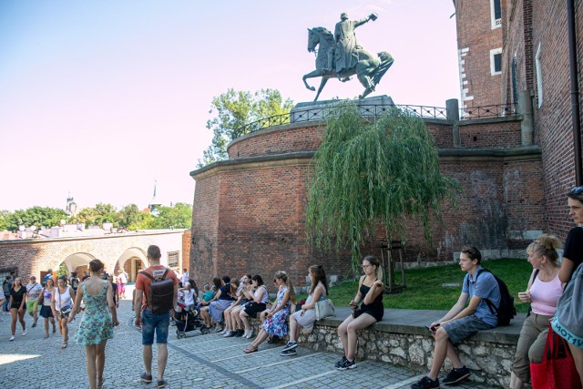 Jednym z miejsc, w którym rozgrywa się akcja gry terenowej jest wawelskie wzgórze