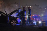Policjanci z Kostrzyna zatrzymali 32-latka podejrzanego o podpalenie samochodu na os. Mieszka I. Czy to ukróci podpalenia samochodów?