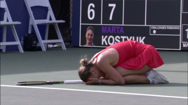 Marta Kostiuk wywalczyła swój pierwszy tytuł rangi WTA