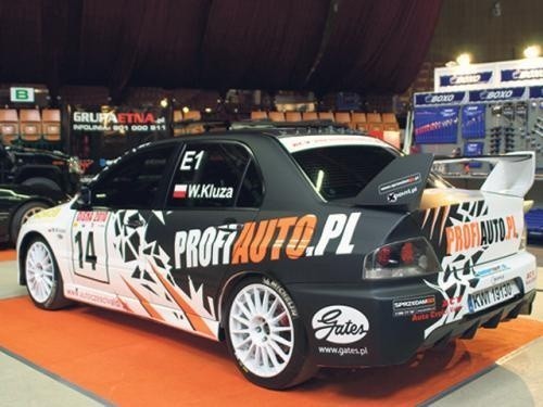 Fot. ProfiAuto. Chętnie fotografowany był rajdowy Lancer Evo...