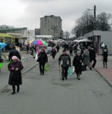 Rewidują klientów targowiska! Akcja policji przy ul. Dolnej