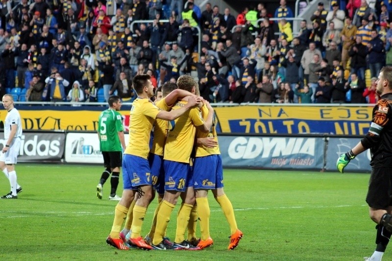 Arka Gdynia - Górnik Łęczna 2:1