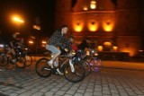 Night Biking po Katowicach [ZDJĘCIA] Koniec na hałdzie w Kostuchnie