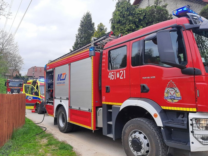 Tragiczny pożar w miejscowości Przecławka. Nie żyje około 70-letni mężczyzna