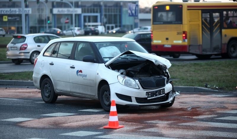 Zderzyli się na Widzewie [ZDJĘCIA]