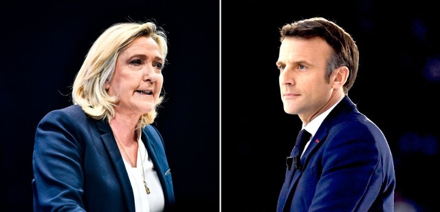 W drugiej turze wyborów prezydenckich Emmanuel Macron zmierzy się z liderką Zjednoczenia Narodowego Marine Le Pen