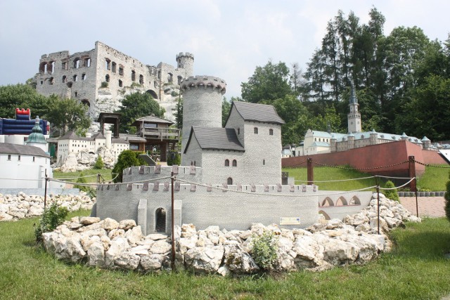 To miniatura zamku w Będzinie.