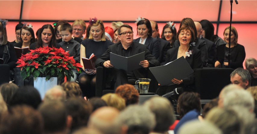 Wspólne kolędowanie 2015 w ogrodzie zimowym ECS