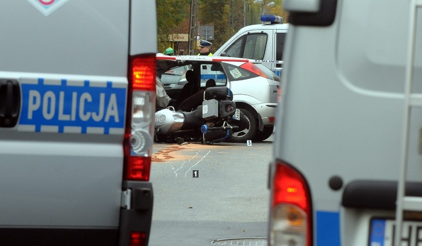 W wypadku na ul. Nadbystrzyckiej zginął 37-letni policjant z...
