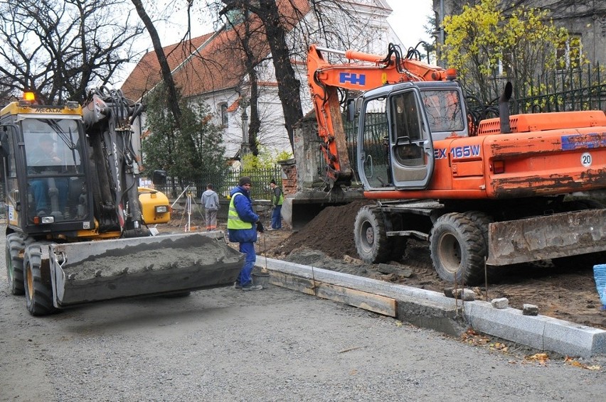 Kraków. Remont ulicy Kopernika [ZDJĘCIA]