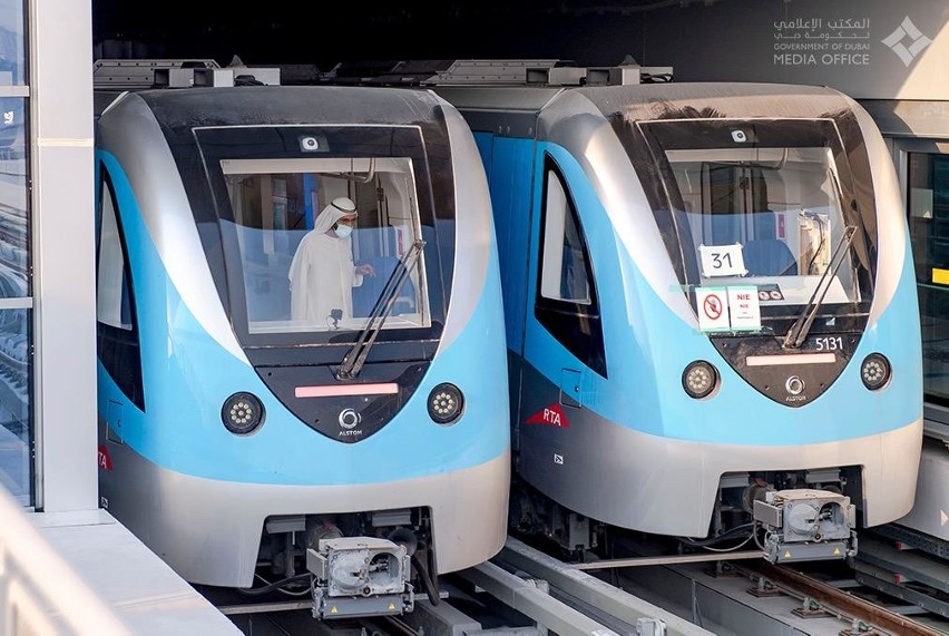 Na tory w Dubaju wyjechały pociągi metra z fabryki Alstom w Chorzowie. Zakład wyprodukował 50 pociągów Metropolis dla metra w ZEA 