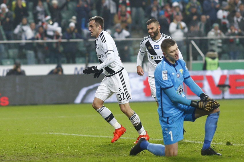 Legia Warszawa - Górnik Łęczna 5:0