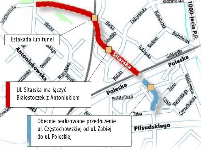 Ulica Sitarska ma połączyć osiedla Antoniuk i Białostoczek