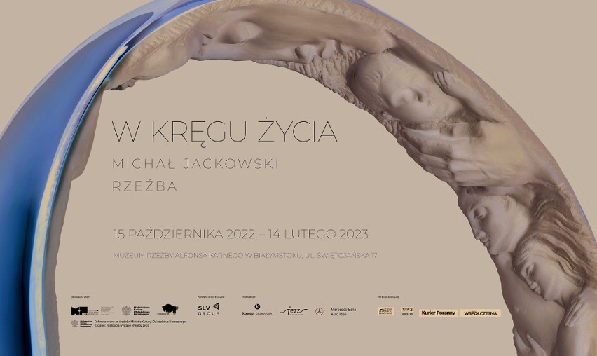 Wernisaż wystawy „W kręgu życia” Michała Jackowskiego w Muzeum Rzeźby Alfonsa Karnego