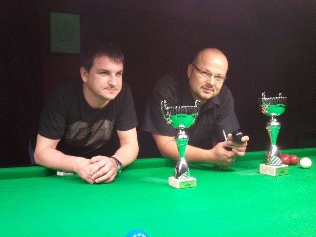Nz. finaliści: Sebastian Zięba (z lewej) i Jacek Pańczak.