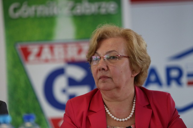 Małgorzata Mańka-Szulik przedstawiła projekt uchwały intencyjnej w sprawie sprzedaży Górnika Zabrze.