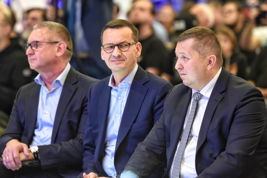 Premier Mateusz Morawiecki na Poznań Game Arena 2018