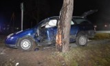Wypadek w Wólce Łagowskiej w gminie Przyłęk. Cztery osoby trafiły do szpitala