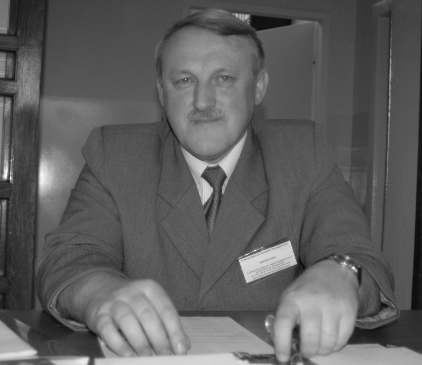 Andrzej Gruca (1956-2021) był nauczycielem w Zespole Szkół...