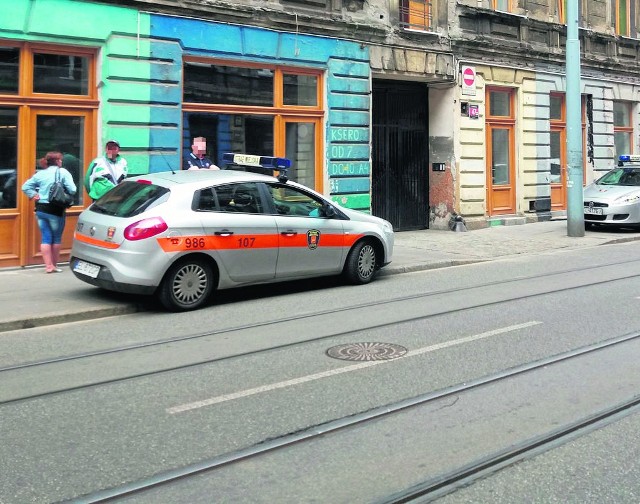 Strażnicy codziennie kontrolują kierowców na ul. Kilińskiego.