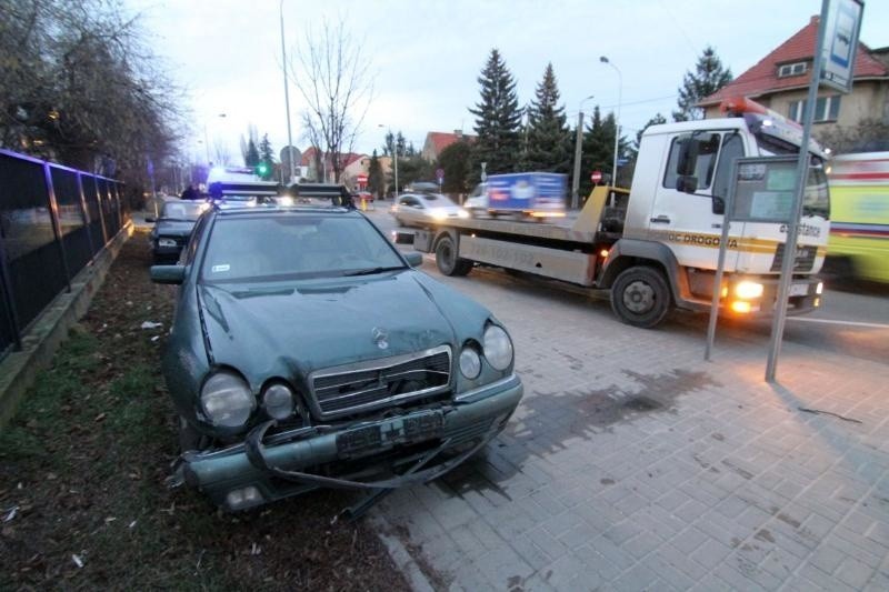 Wypadek na Wyścigowej, Wrocław, 08.02.2016
