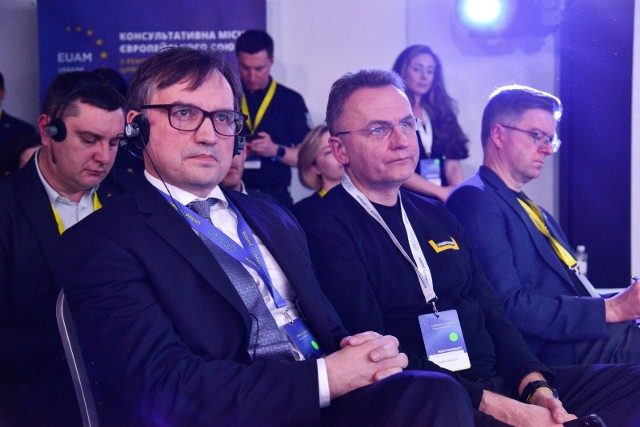 Minister Ziobro uczestniczył w piątek we Lwowie w konferencji "Zjednoczeni dla sprawiedliwości"