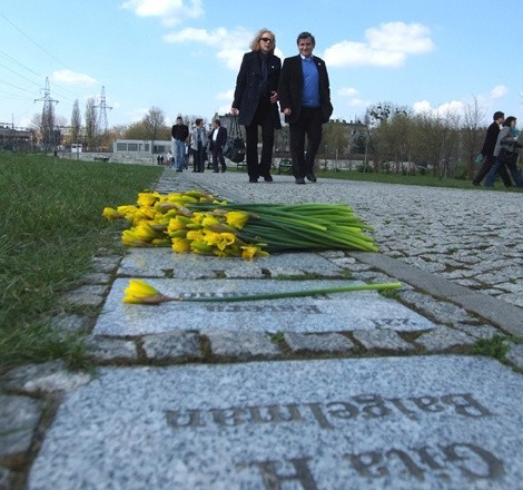 Wśród gości przybyłych na uroczystość był syn Marka Edelmana, Aleksander, z żoną Zofią.