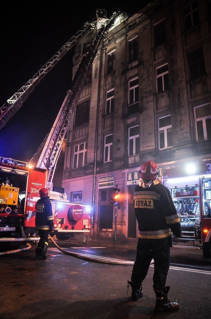 Tragiczny pożar w kamienicy u zbiegu ulic Gdańskiej i...