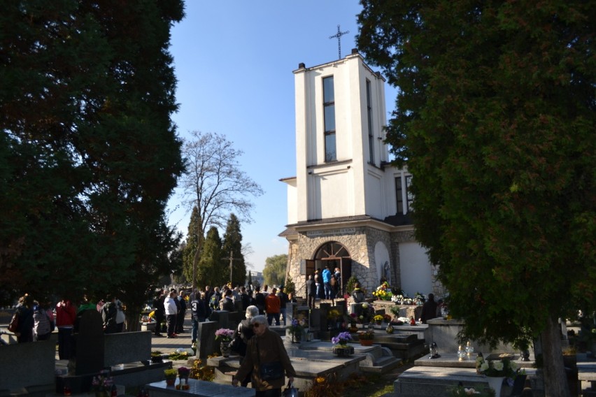 Pogrzeb ofiary wypadku samochodowego w Sosnowcu
