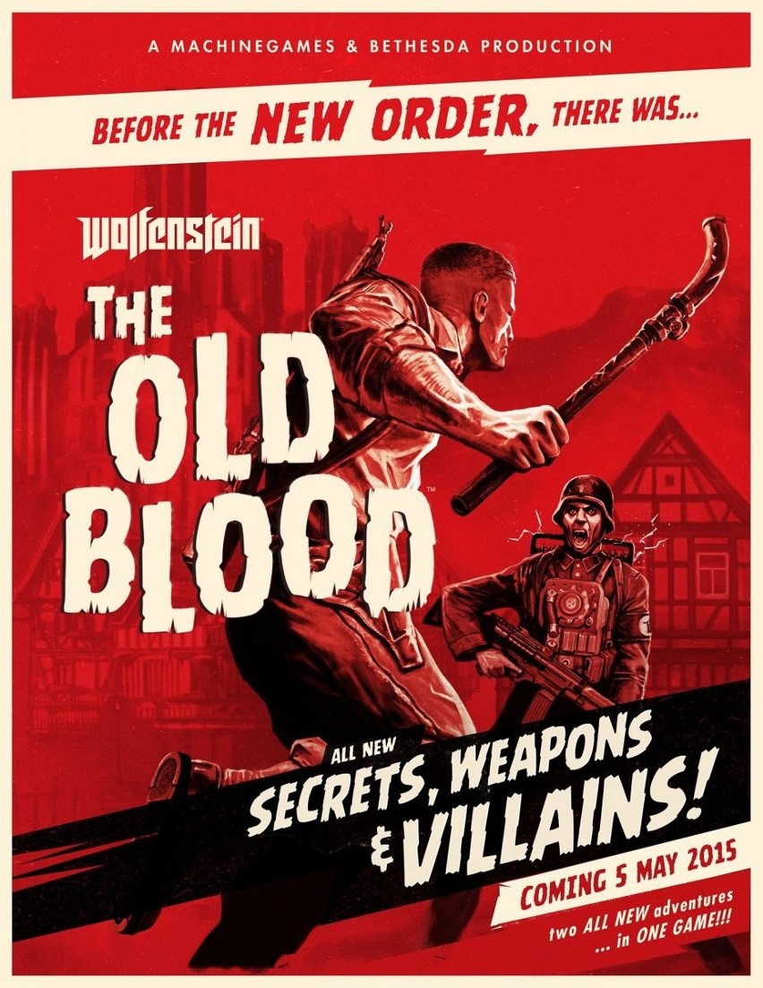 Wolfenstein: The Old Blood. Blazkowicz wraca do akcji (wideo)