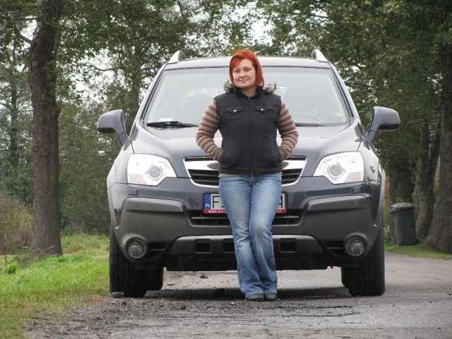 Katarzyna Czerwińska, sołtys Lipna i radna, bardzo zabiegała o remont drogi we wsi. Udało się zapisać na to pieniądze w budżecie.