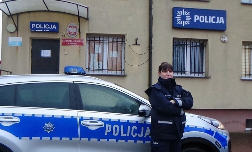 Sierżant sztabowa Dagmara Komorowska z Komisariatu Policji w...