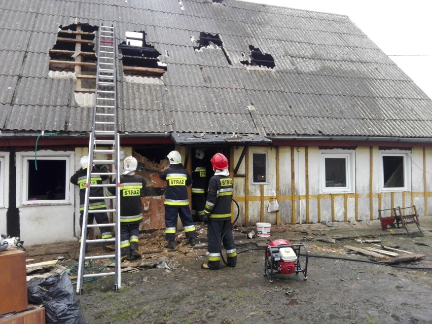 Pożar w Marszewie. Apel o pomoc dla pogorzelców