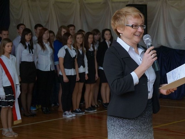 Podczas uroczystości wiceminister Beata Oczkowicz wręczyła nagrody i pogratulowała laureatom konkursu
