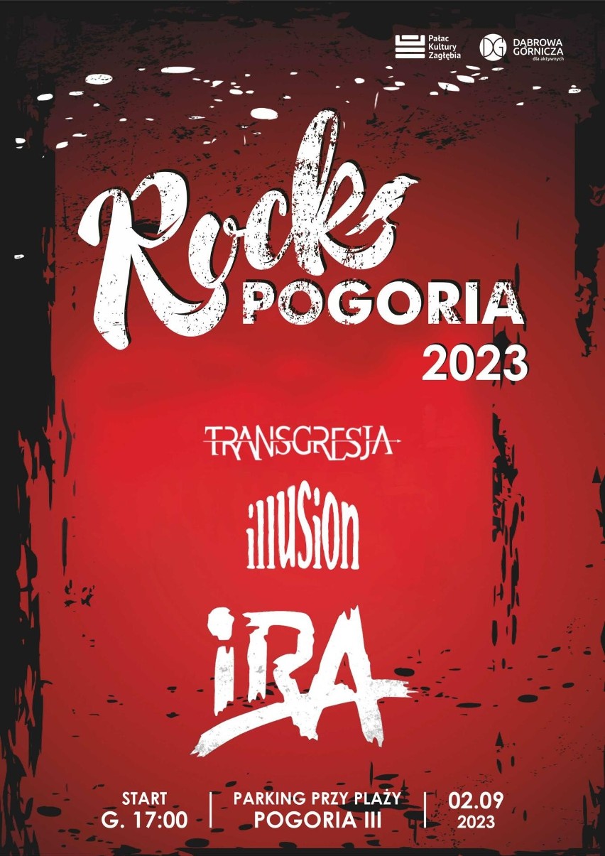 Rock Pogoria 2023 w Dąbrowie Górniczej. Zagrają legendy polskiej sceny muzycznej, na czele z zespołem IRA 