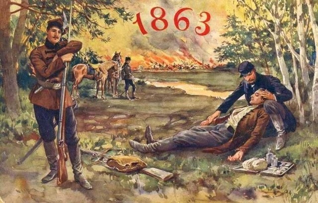 Powstanie styczniowe wybuchło 22 stycznia 1863