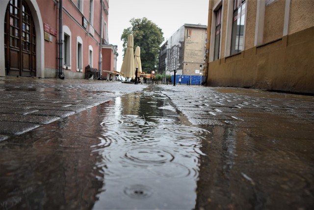Deszcz w Lublinie