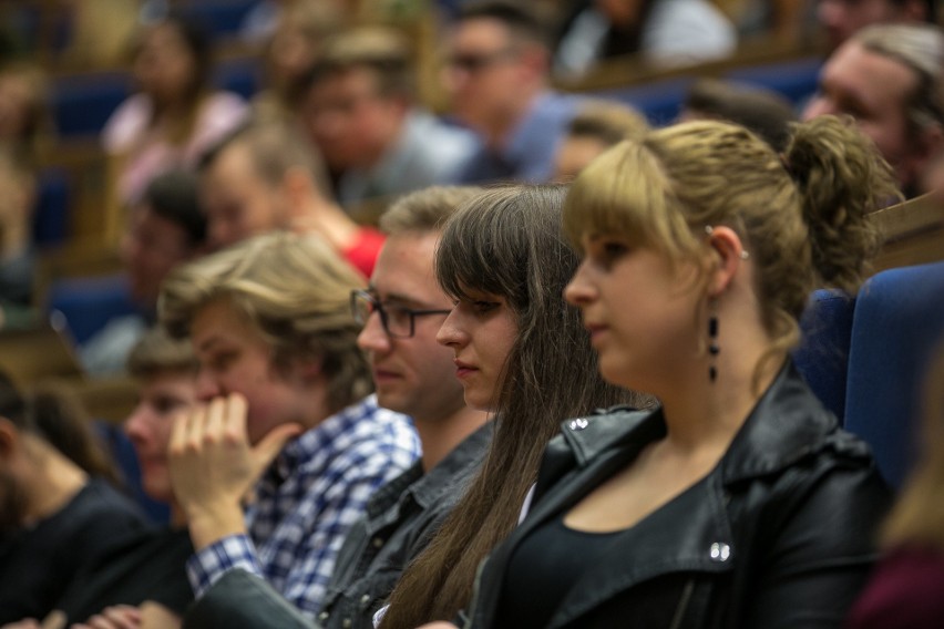 Kraków. Kuba Wojewódzki na "Forum Ujotum" Uniwersytetu Jagiellońskiego [ZDJĘCIA]