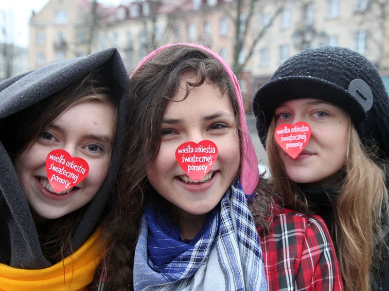Wolontariusze kwestują w centrum Białegostoku