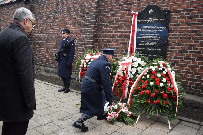 Odsłonięcie tablicy upamiętniającej bł. ks. Jana Franciszka...