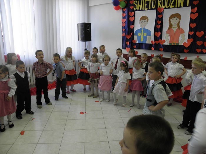 Święto Rodziny w przedszkolu w Fabiankach