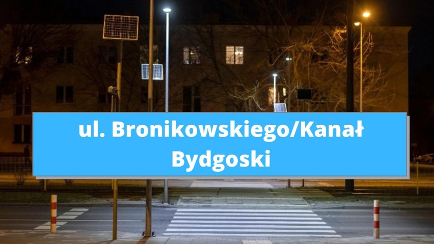 Do końca roku w Bydgoszczy doświetlonych zostanie 27 przejść dla pieszych. Znamy lokalizacje