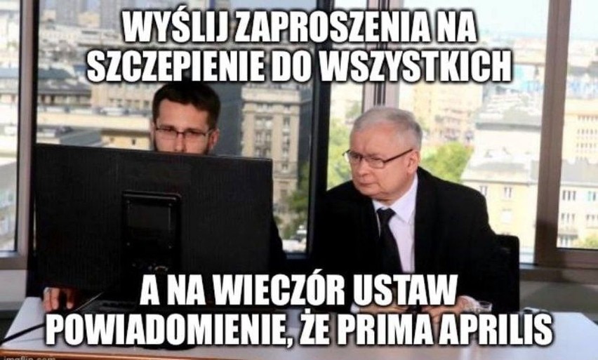 MEMY o zamieszaniu w sprawie szczepień 40-latków