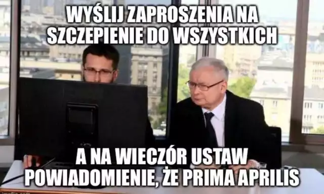 MEMY o zamieszaniu w sprawie szczepień 40-latków