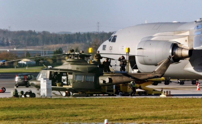 Boeing C-17 Globemaster w Gdańsku