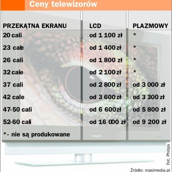 Kupno płaskiego telewizora to wydatek nawet 16 tysięcy złotych.