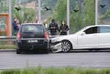 Poznań: Wypadek pięciu osobówek na ul. Hlonda. Przejazd w stronę Czerwonaka utrudniony