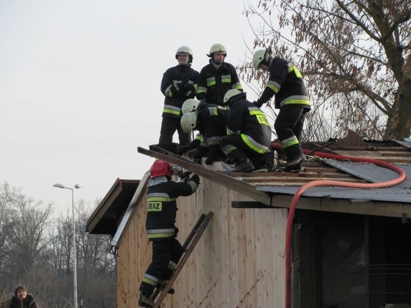 Pożar baru w Kordowie